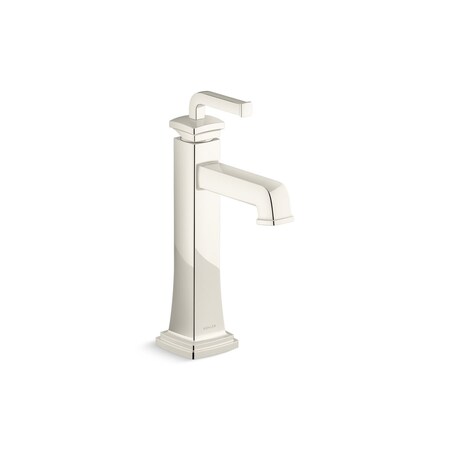 Kohler RiffTall Single-Handle Bathroom Lav Fct Vibrant Polished Nickel, 1.2 gpm 26430-4-SN